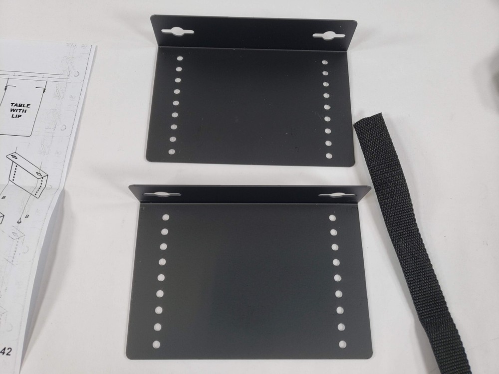 Penn Elcom Under-Desk Computer Mount Adjustable Straps Fit up to 71" PC Tower