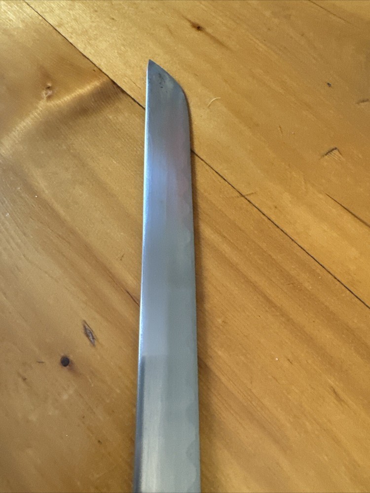 SAMURAI SWORD BLUE W/ CURVED HANDLE 43"