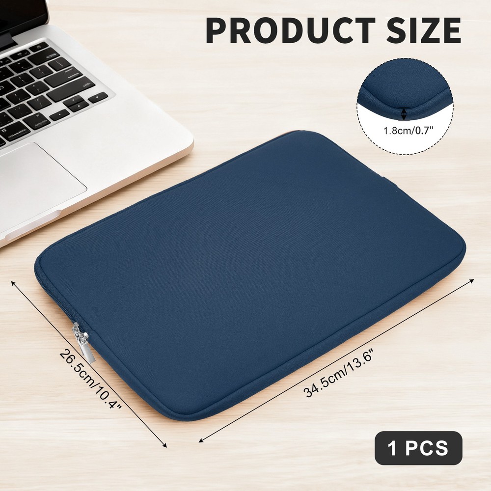 Laptop Case Shockproof Computer Sleeve for 13" Lenovo Notebook Dark Blue