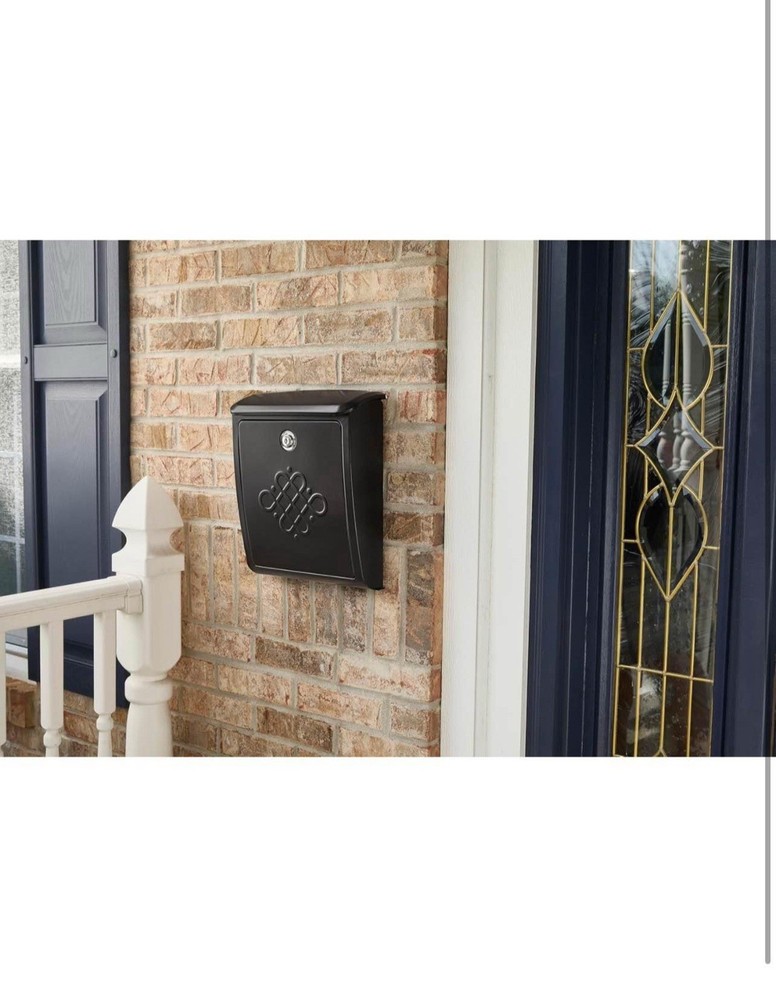 Architectural Mailboxes Bordeaux Rubbed Bronze Medium Steel Locking Wall Mount