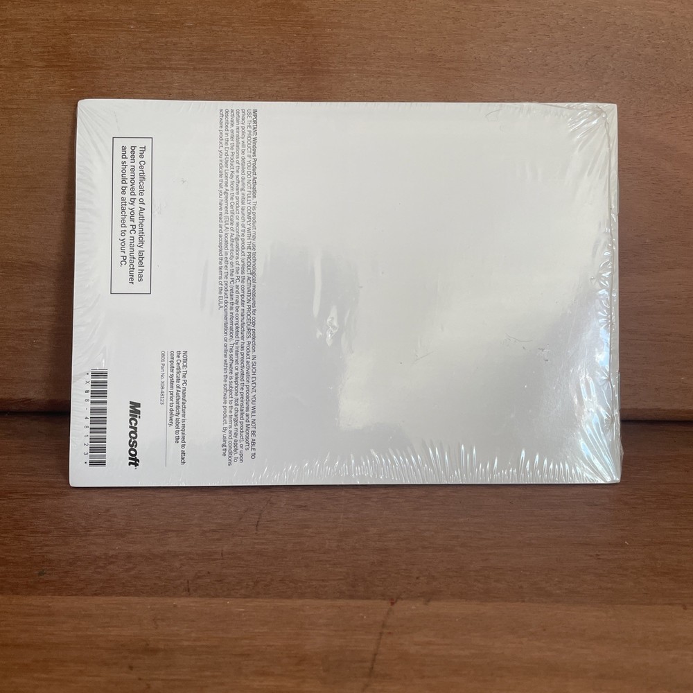 Microsoft Windows XP Home Edition SEALED Version 2002 - NO PRODUCT KEY!!!!