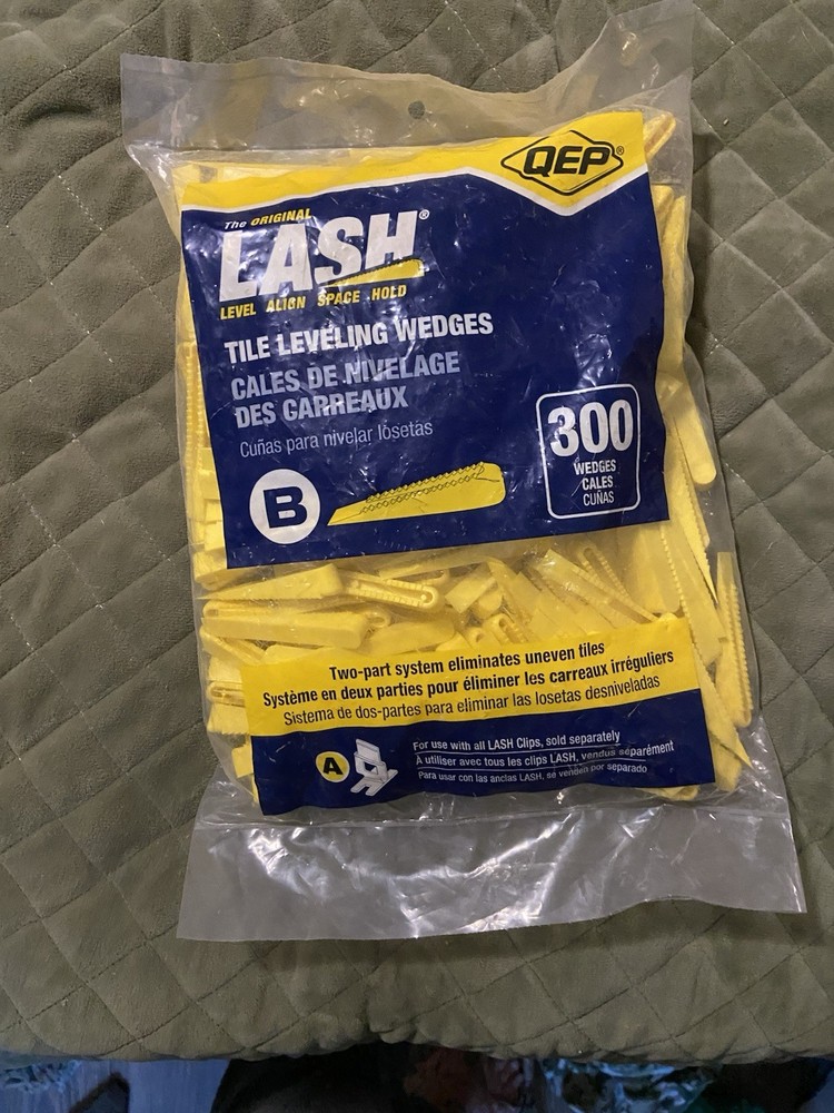 QEP LASH Tile Leveling System, Part B, Wedges (300 Pack)