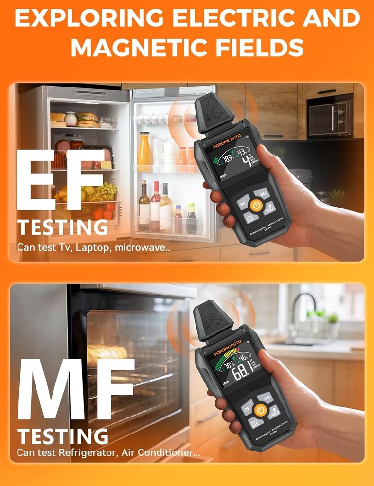 Electromagnetic Field Radiation Detector, ET01Pro Electromagnetic Detector