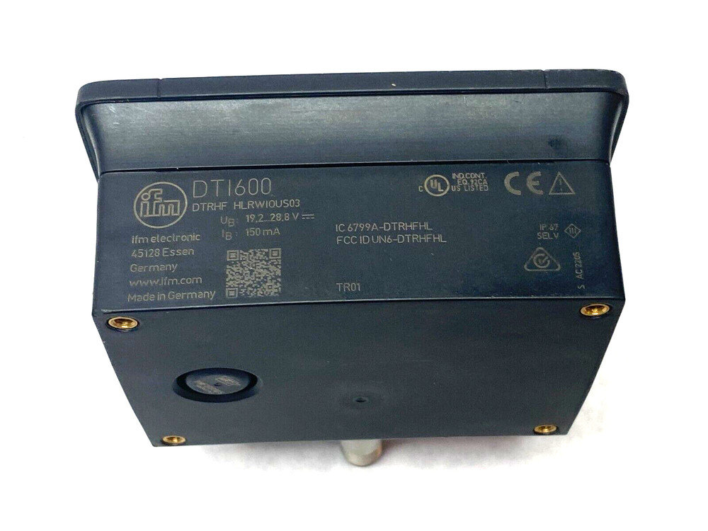 Ifm DTI600 RFID Write/Read Head DTRHF HLRWIOUS03