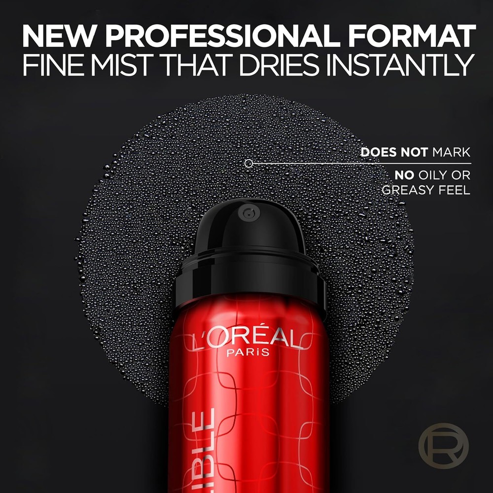 L'Oreal Paris Infallible 3-Second Setting Spray Mist, Microfine Mist for up t...