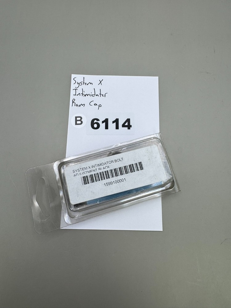 System X Intimidator Ram Cap-Gloss Black