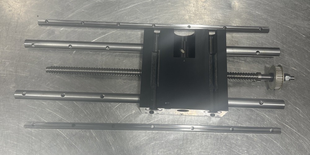 Intelitek Prolight Turning Center Linear Rail Axis Assembly. Used Surplus