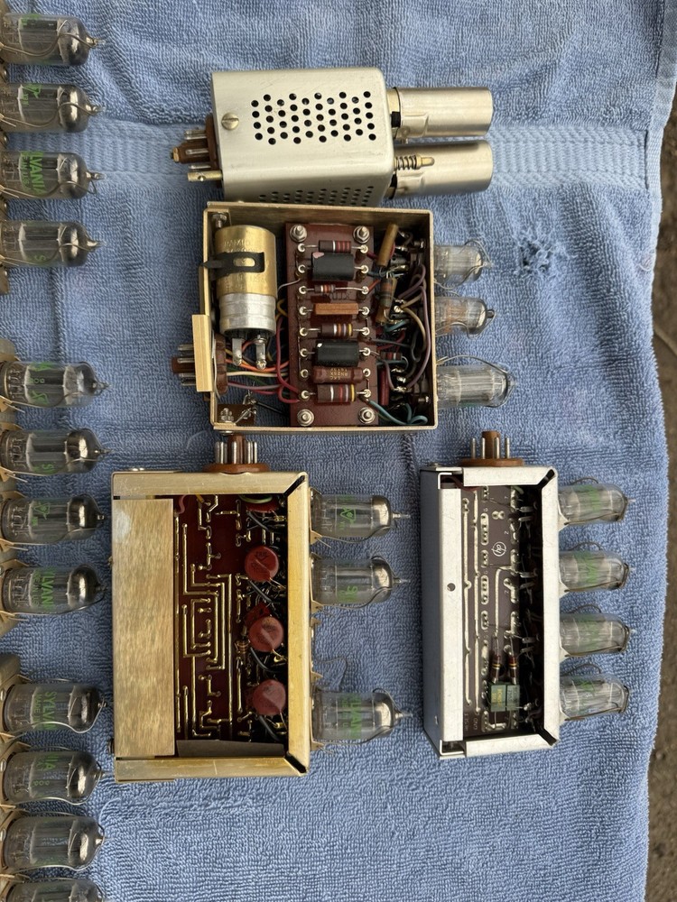 Vintage Hewlett Packard HP counter modules