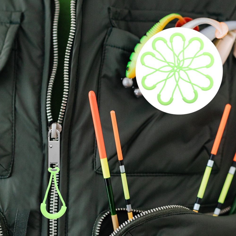 30 Pcs Zipper Pulls Replacement Puller Detachable Backpack Pullers