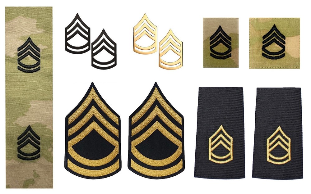 Sergeant First Class Female Rank Bundle-Veteran Owned Business