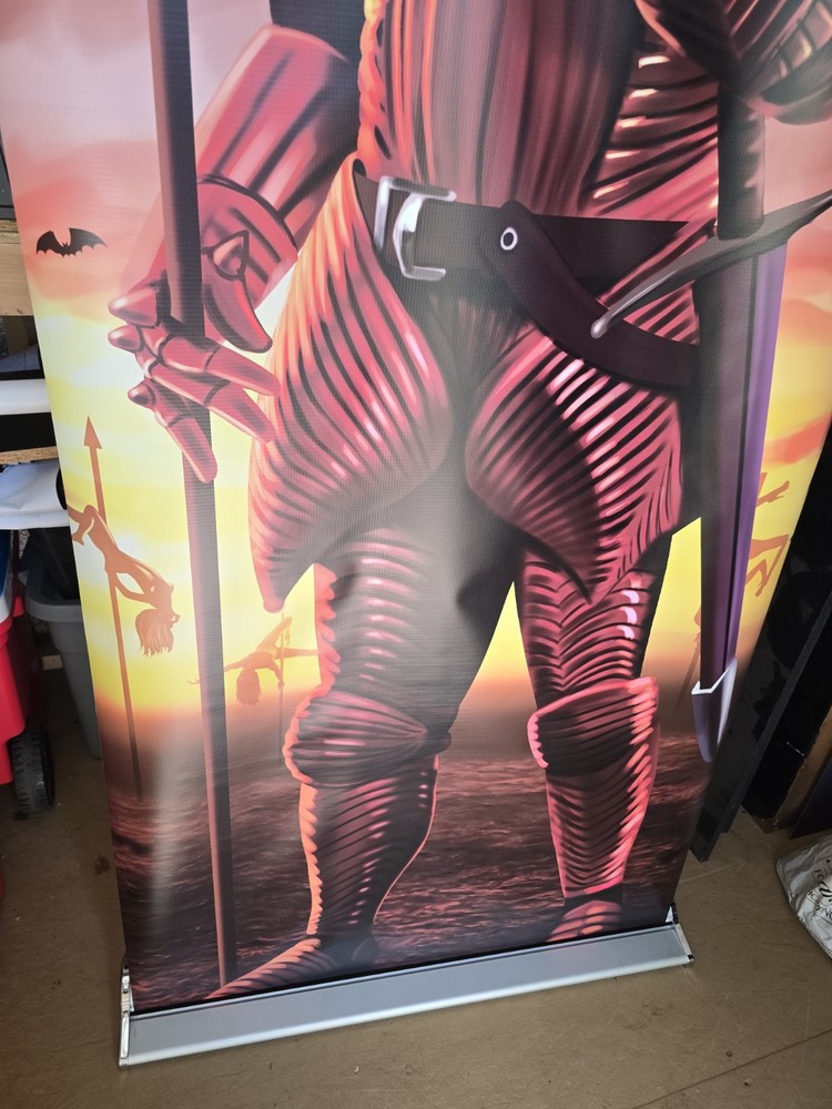 Custom Dracula / IMPALER Retractable Roll Up Banner Stands
