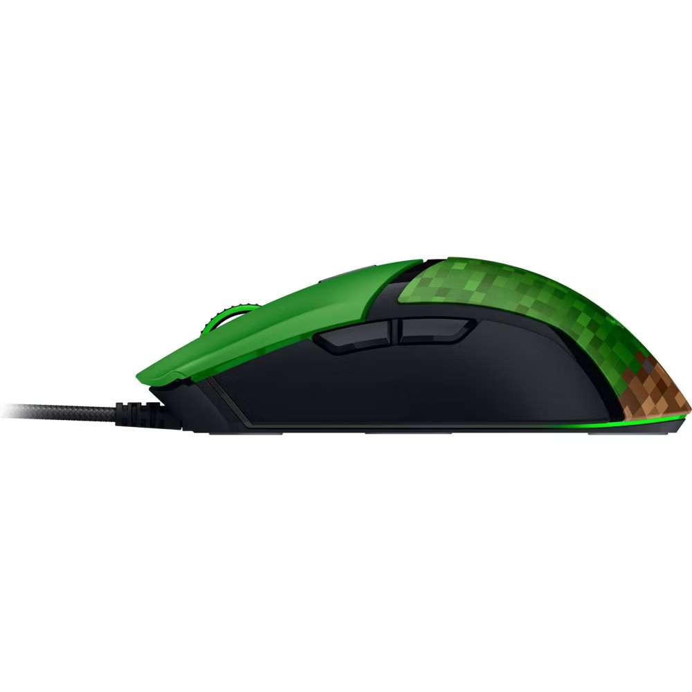 Razer Cobra Customizable Gaming Mouse - Minecraft Edition: Wired Precision