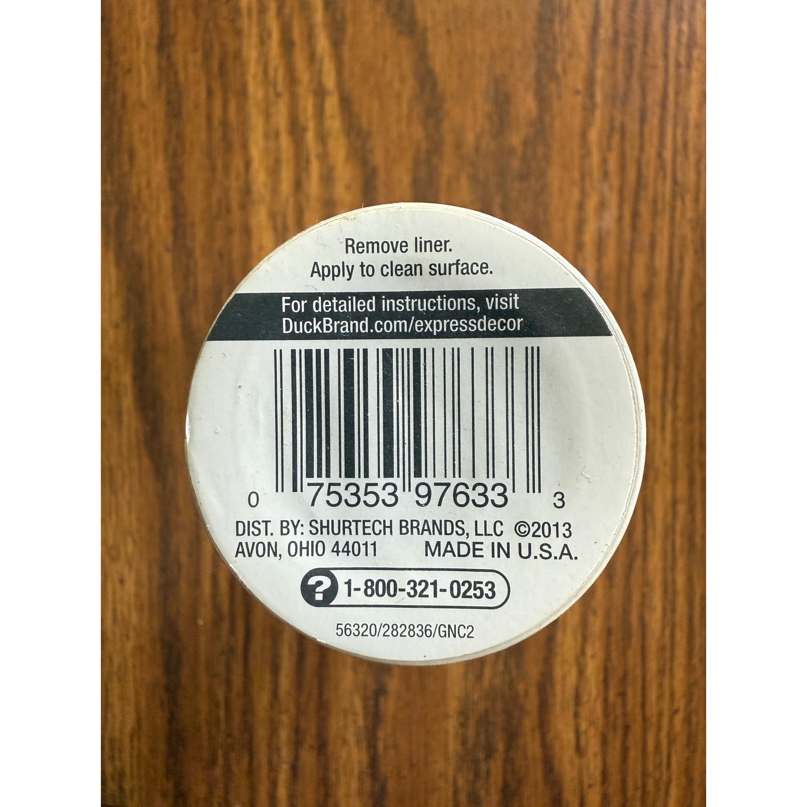 Express Decor Removable Accent Tape Duck Brand 5.5 in x 16ft Sparrows