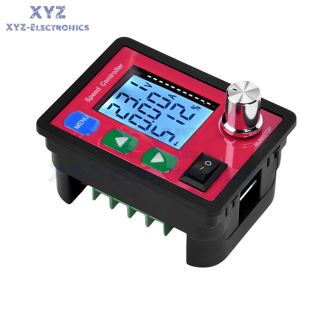 DC6-55V 20A PWM Wireless Remote Intelligent DC Brush Motor Speed Controller