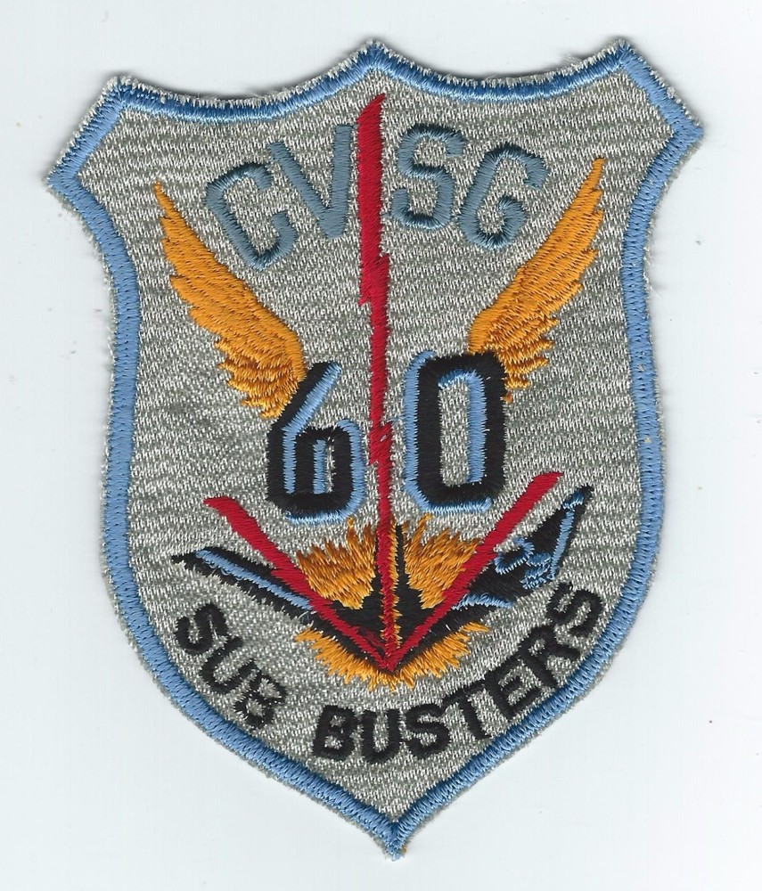 60's CVSG-60 "SUB BUSTERS" patch