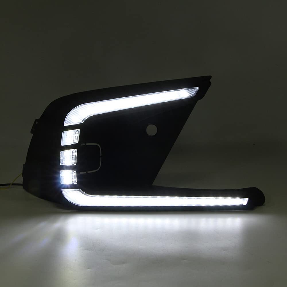 For 11th Gen 2022-2024 Honda Civic Driving LED DRL Fog Daytime Running Lights