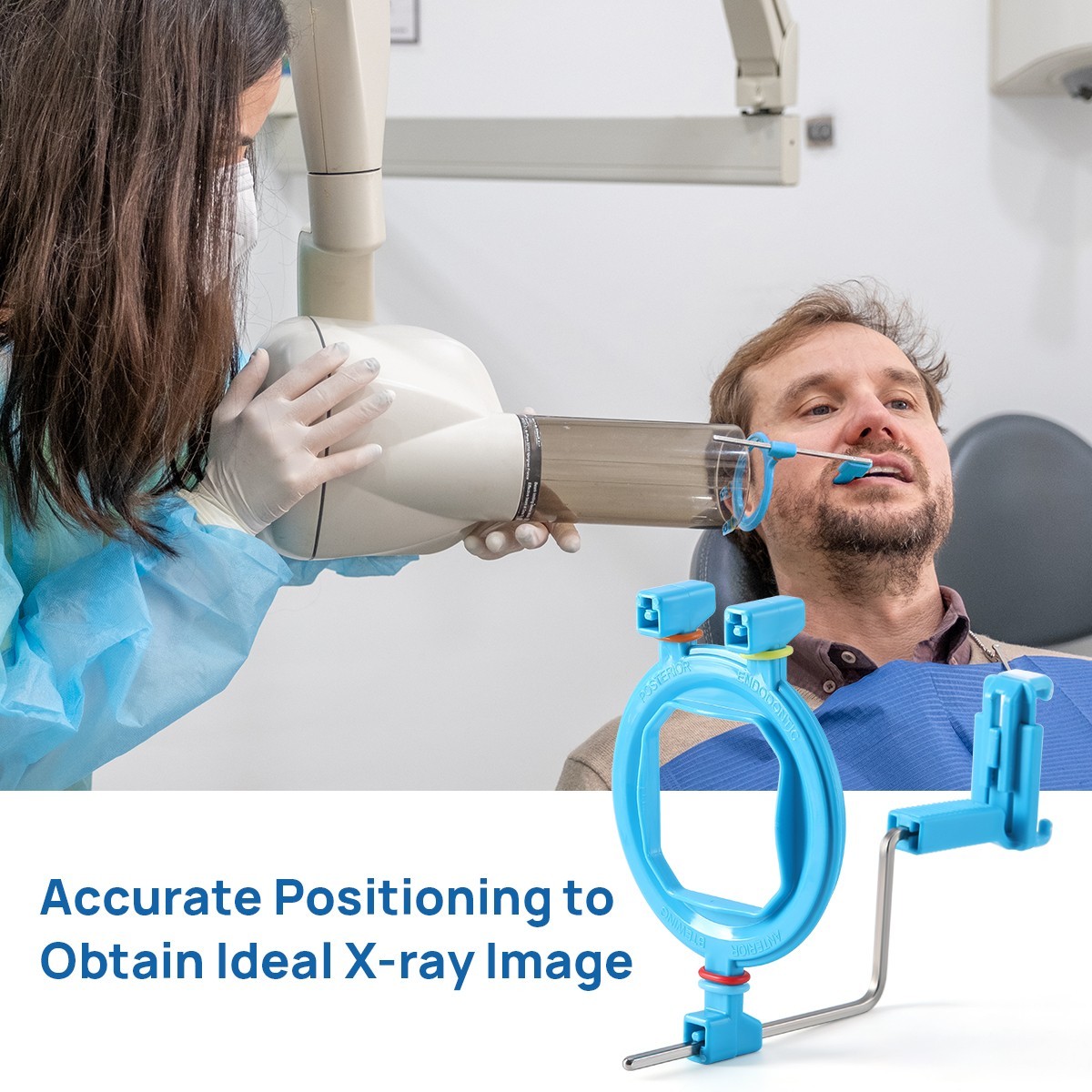 Dental X-Ray Positioner Digital Sensor Holder Sensor Positioning System 2.0