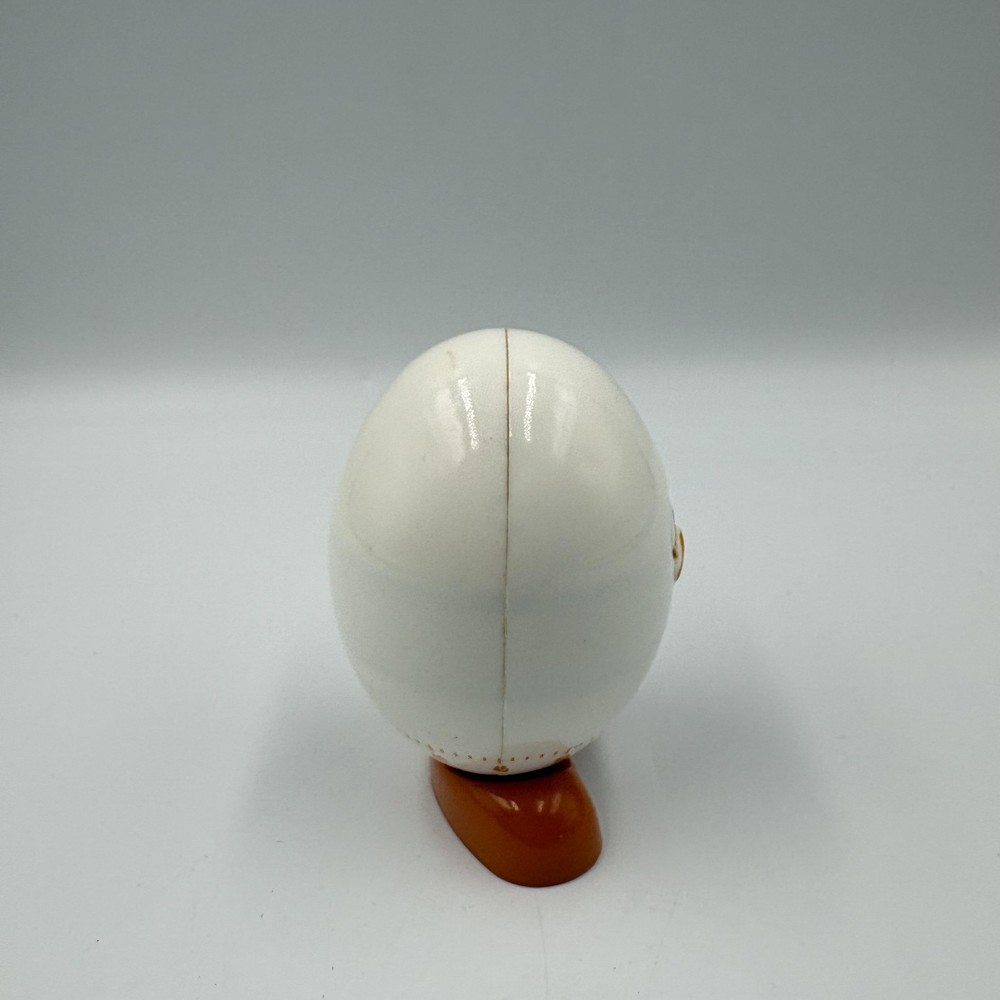 Joie Egg Kitchen Timer White Plastic Mechanical 60 Minute Chicken Cute Design