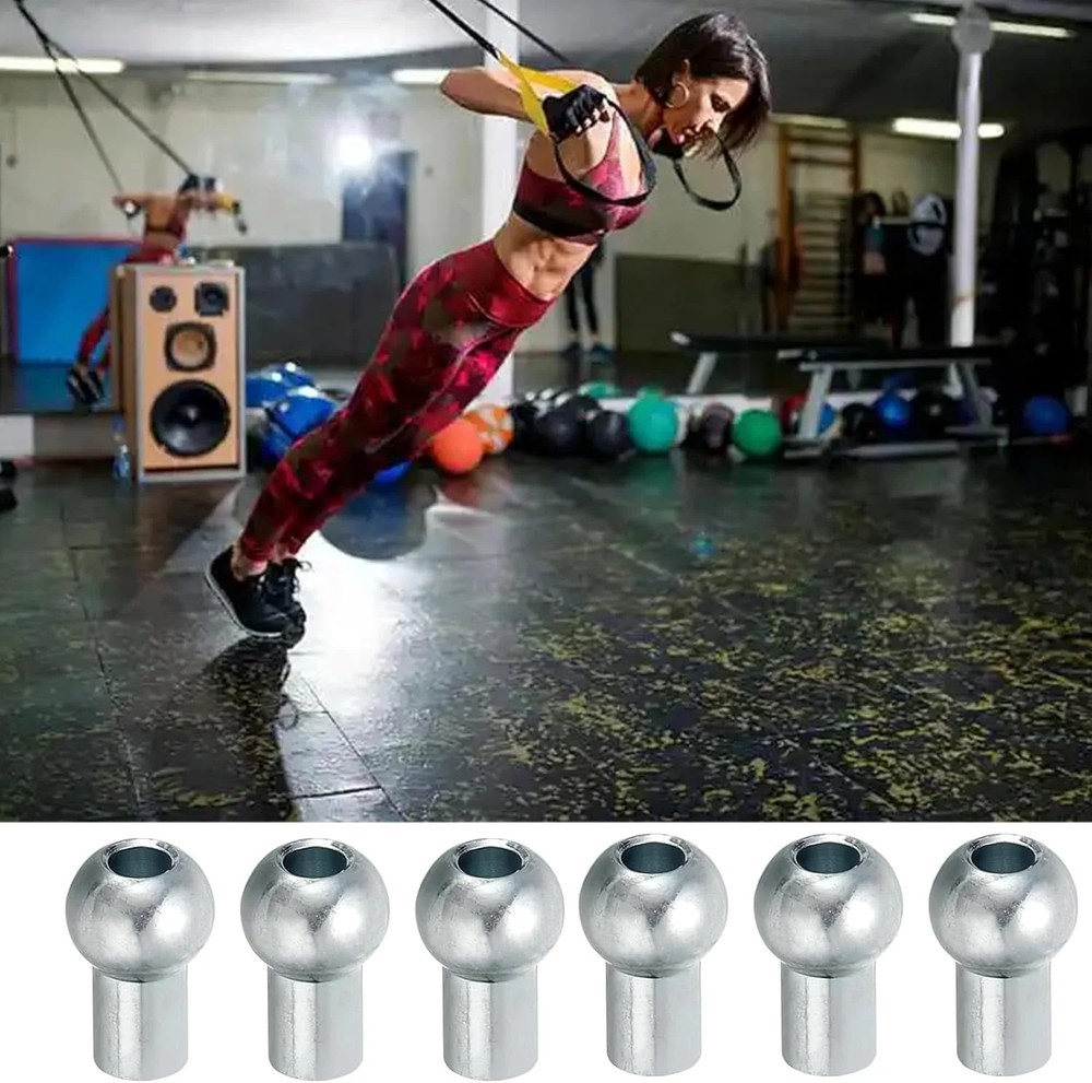 6 Pcs Cable Ball Stopper Cable Rope Attachments for Cable Machine Accessories, 5