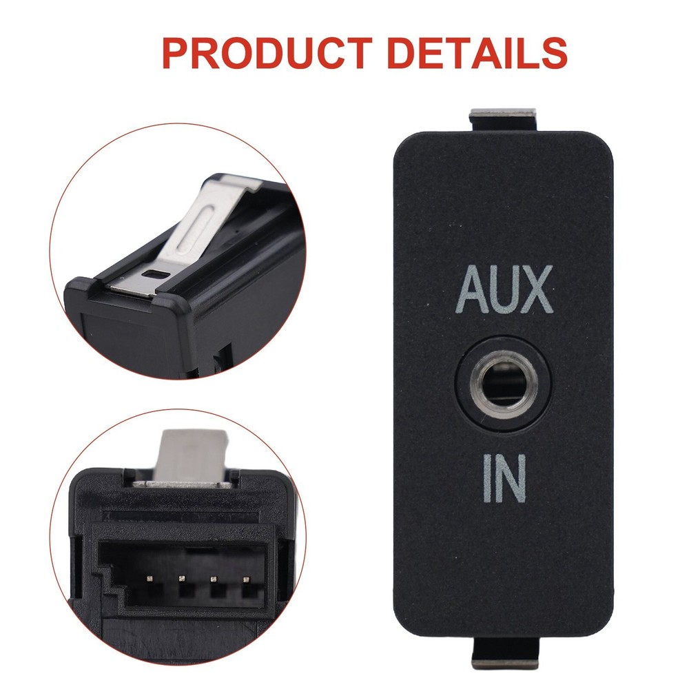AUX Socket For BMW for X1 X3 X6 Z4 E81 E87 E90 Audio Aux In Socket