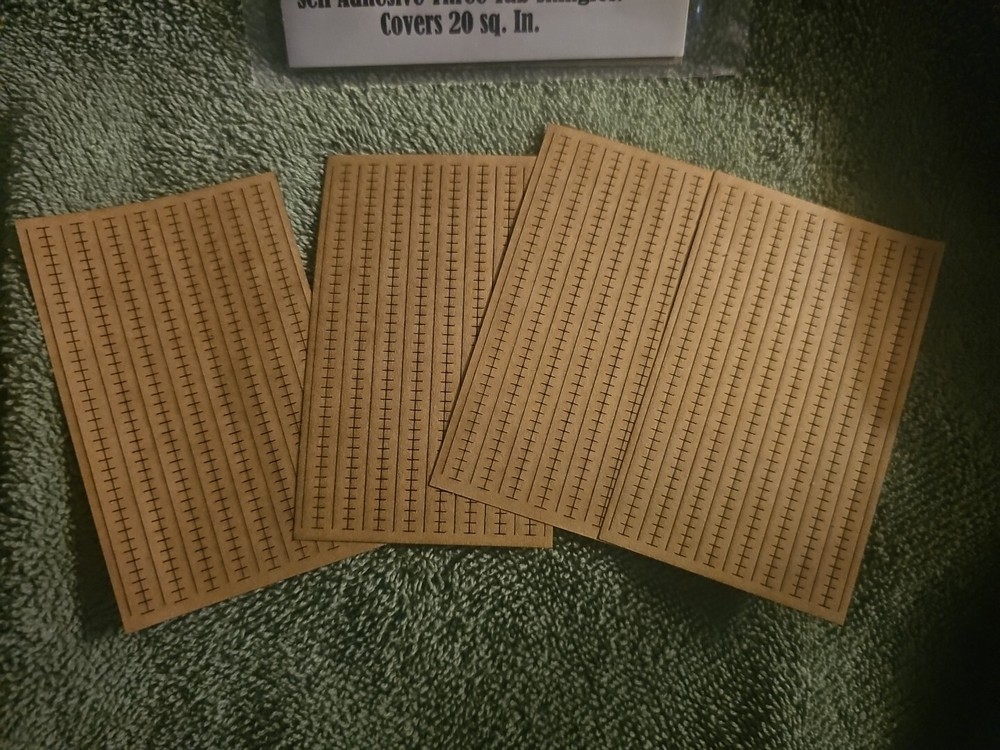 River & Dock N Scale Self Adhesive Three Tab Roofing