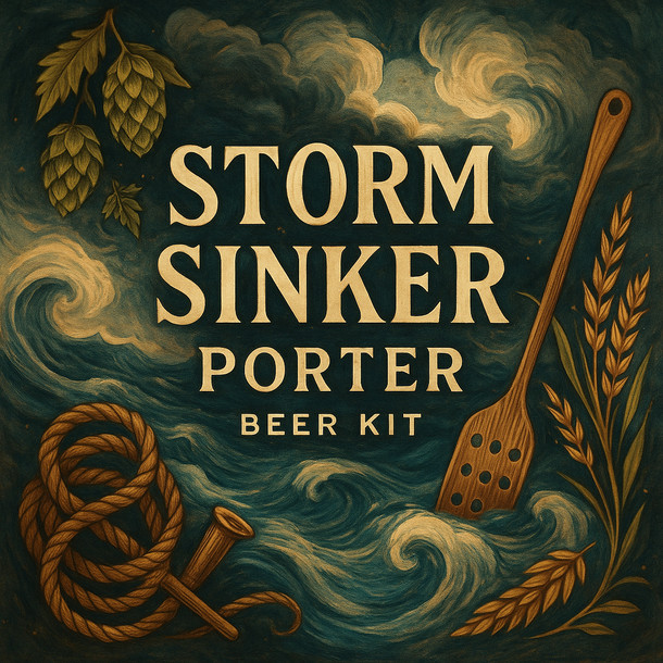 Label Peelers Storm Sinker Porter Beer Kit