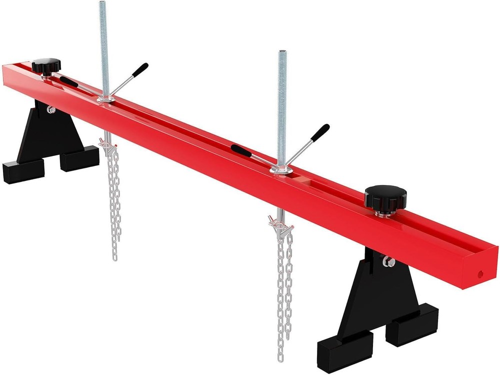 1100 Lbs Engine Support Bar with Dual Hook Transmission Engine Load Leveler NEW