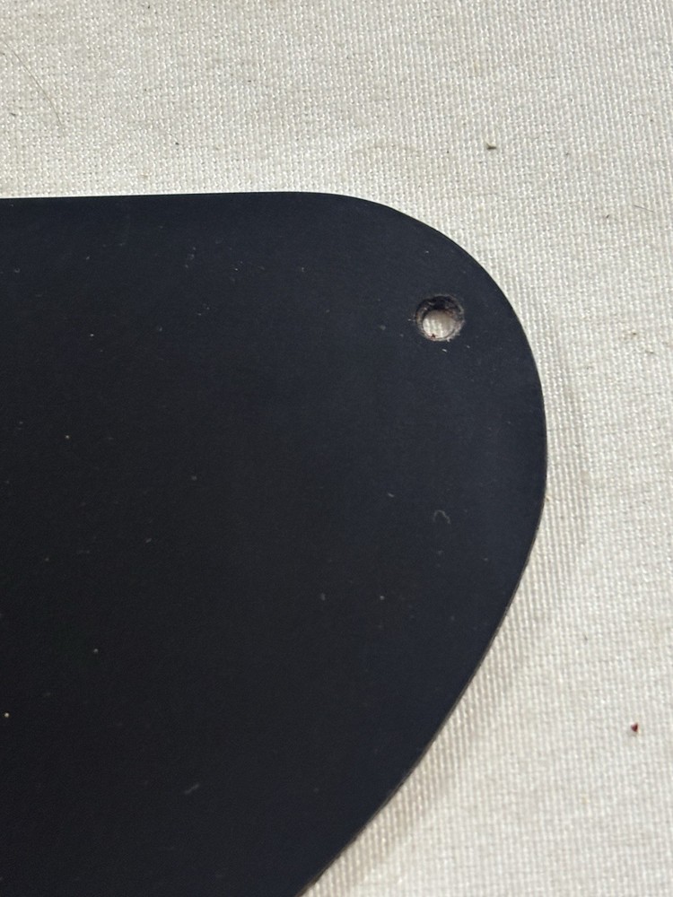 1990 Squier II Stratocaster Electronics Control Cavity Cover Plate Shielded & HW