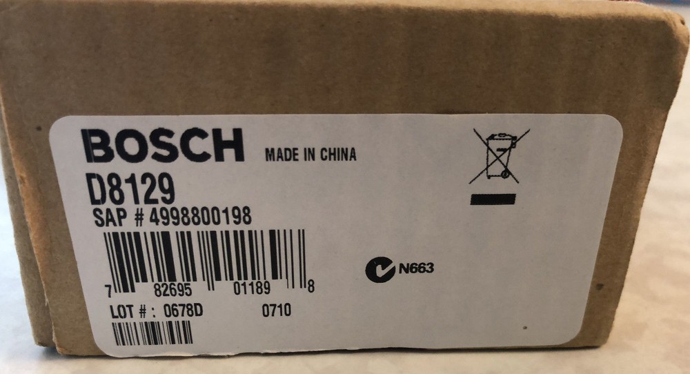 NIOB Bosch Radionics D8129 Security System Octo-Relay Module Board