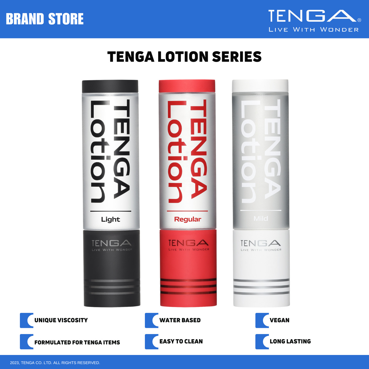 TENGA Lotion Water Based Lubricant  NIB NWT