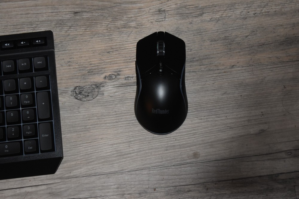 Red Thunder | K20 | Mouse and Wireless Computer Keyboard | Black