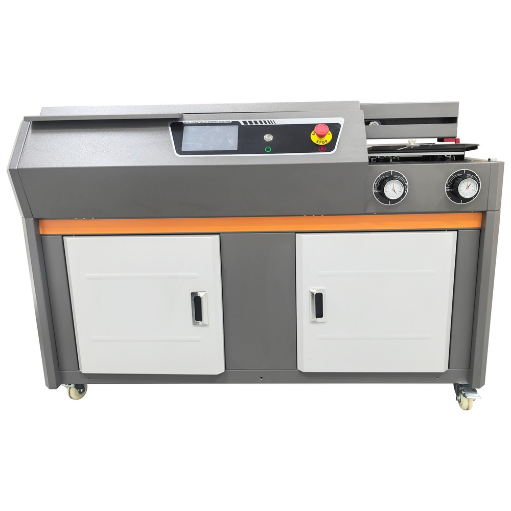 A4 Automatic Perfect Binding Machine 220V 1.9KW Side Glue Installation Machine F