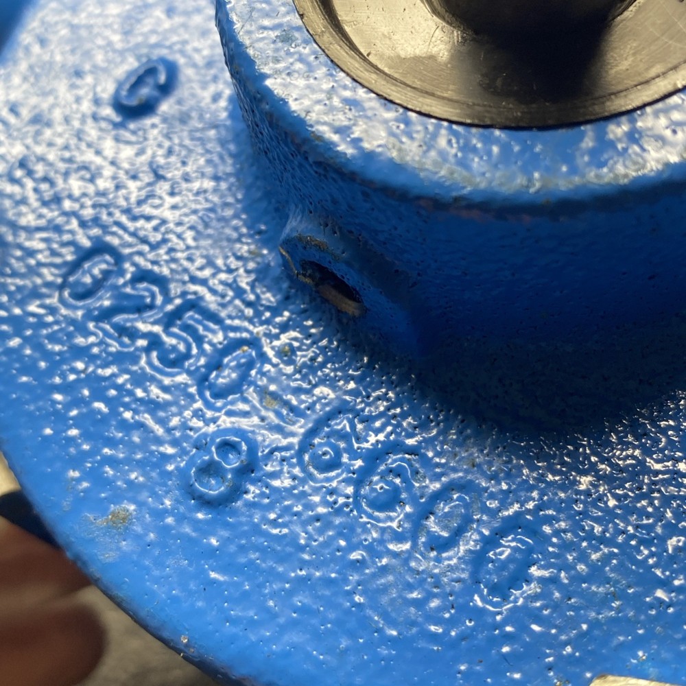HYPRO 6500C-R ROLLER PUMP - 6-ROLLER CAST IRON PUMP - REVERSE ROTATION