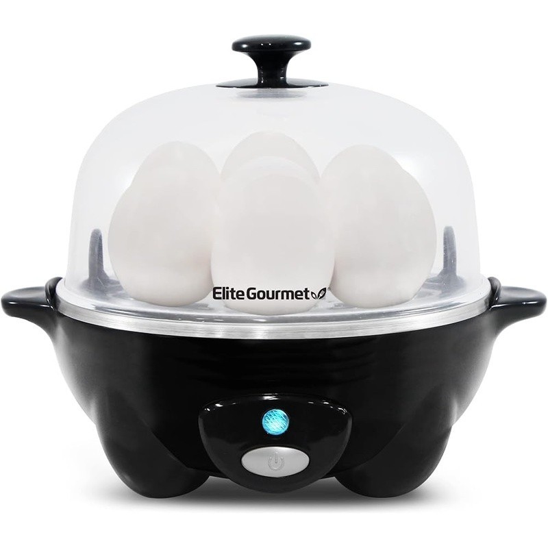 Egg Cooker Rapid Boil 7 Egg Capacity Easy Peel Auto Shut Off Multi Function New