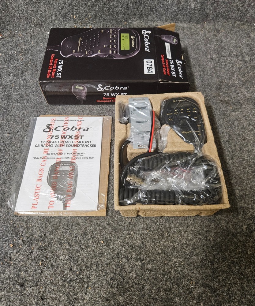Cobra 75 WX ST Compact Handheld CB Radio NEW Open Box
