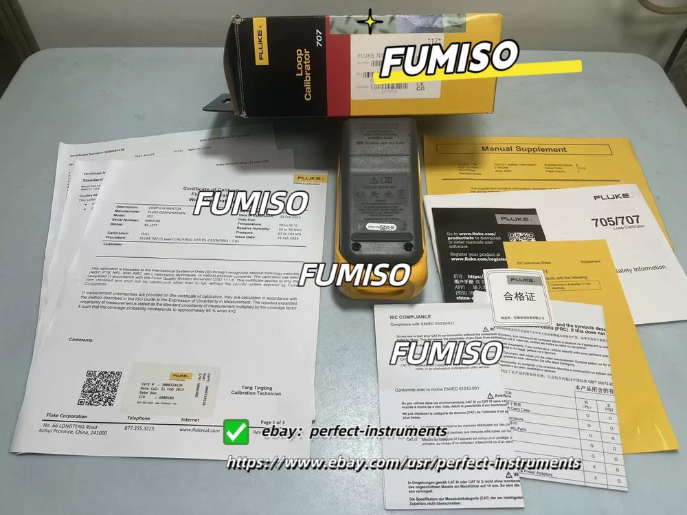1 pcs Fluke 707 Loop Calibrator//#iee#pe#per