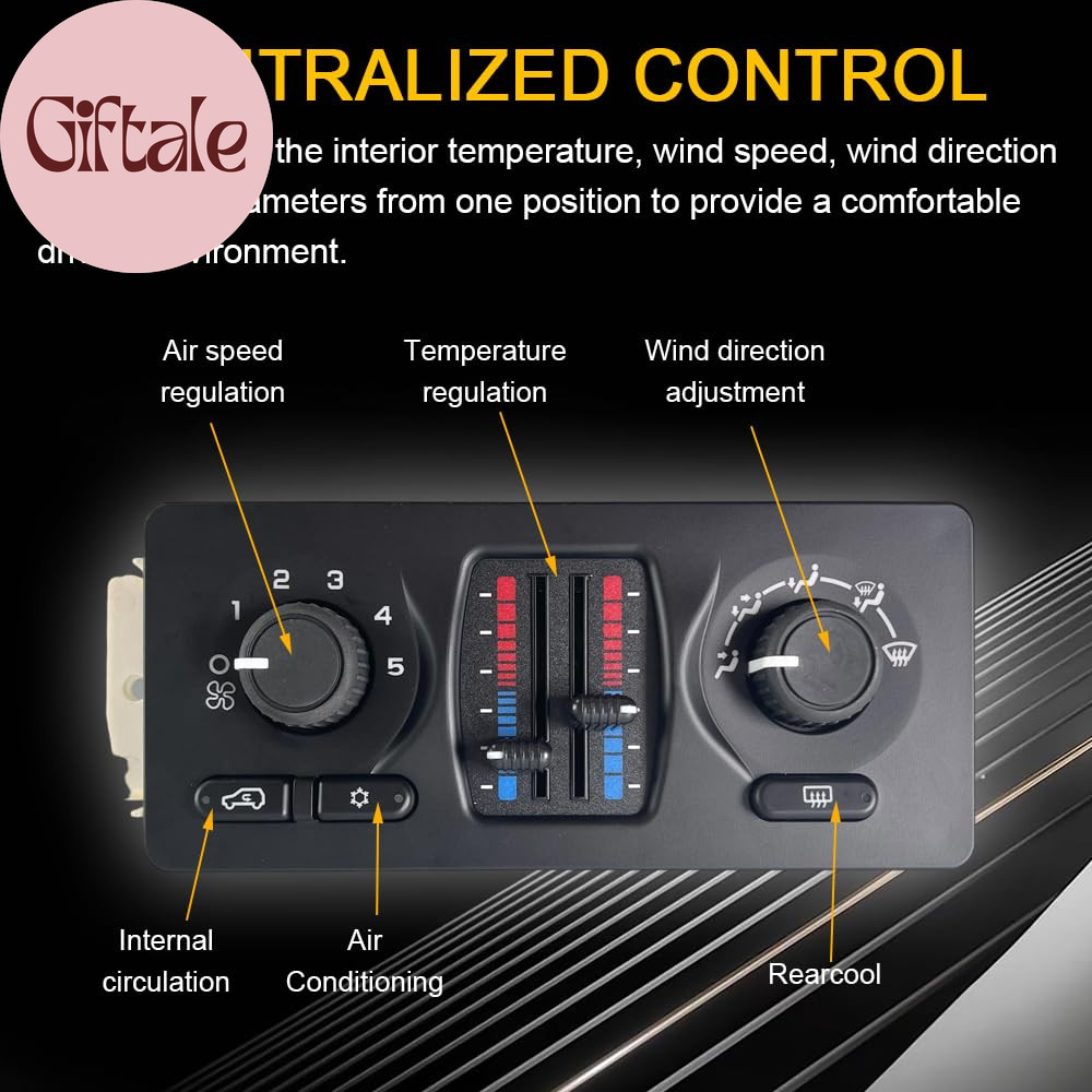 Climate Control Module Replacement for 2003-2006 Chevy Silverado 1500/2500/3500,