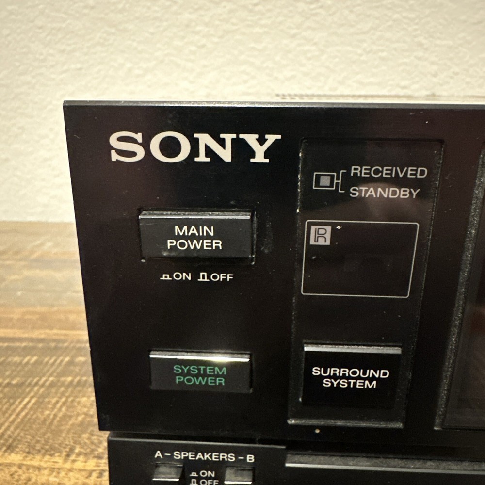 Sony Audio Video Computer Control Center Receiver STR-AV550 - Tested Working