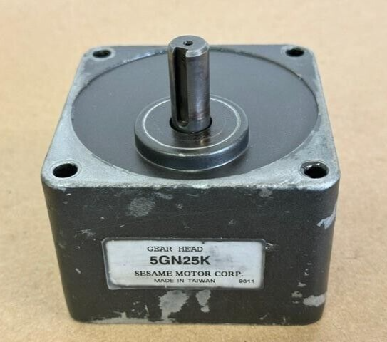 SESAME MOTOR CORP. GEAR HEAD 5GN25K
