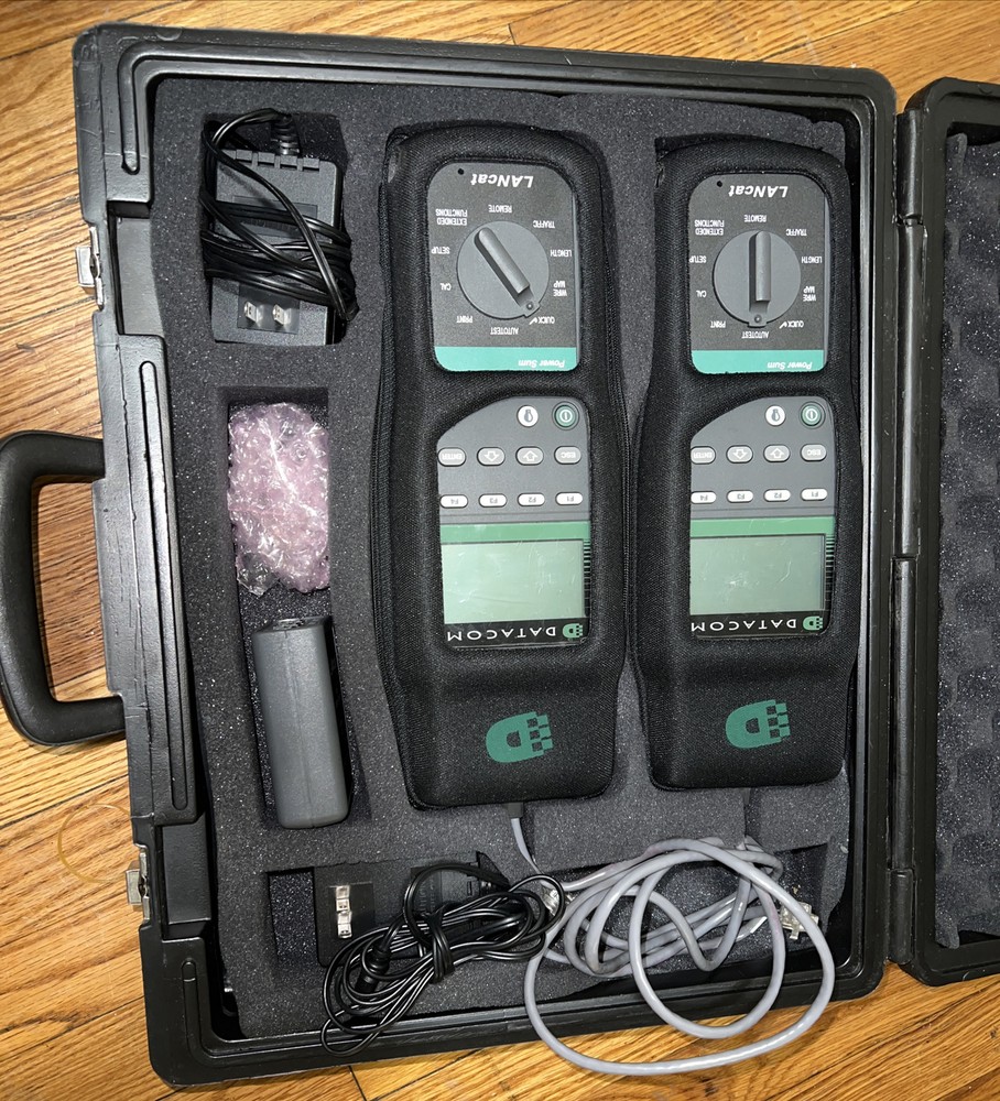 Datacom Textron Lancat System 6 Cable Tester