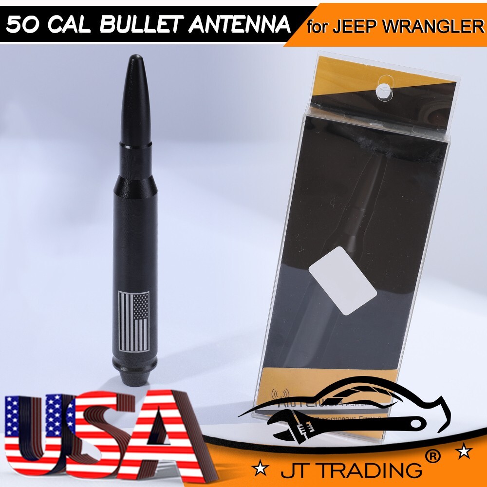 USA Bullet Antenna for 2007-2021 Jeep Wrangler JK JL Rubicon Sahara Gladiator