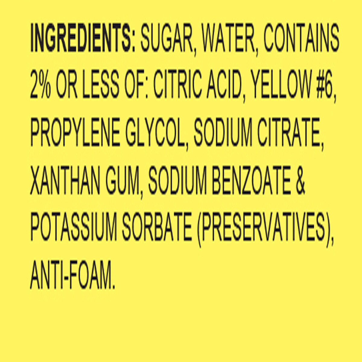 Hypothermias LEMON Flavor Syrup 🍧 Snow Cone machine Shaved Ice Syrup QUART