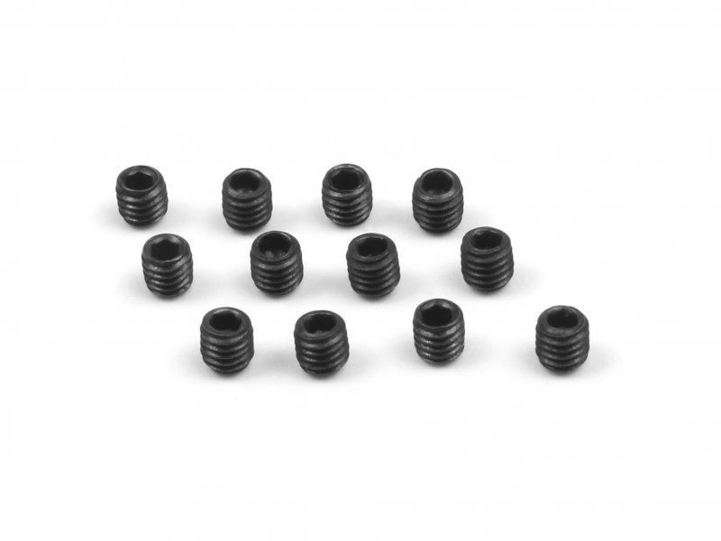 BlackZon - Set Screws M3x3mm (12pcs)
