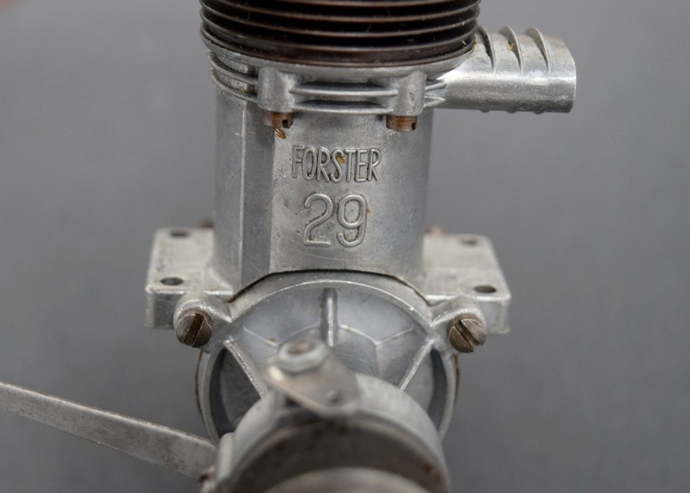 Vintage Forster .29 Spark Ignition Model Airplane Engine 29