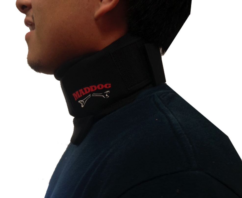 CLEARANCE Maddog Paintball Pro Neck Protector - Black