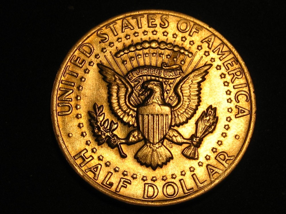 1973-P Kennedy Head Half Dollar BU