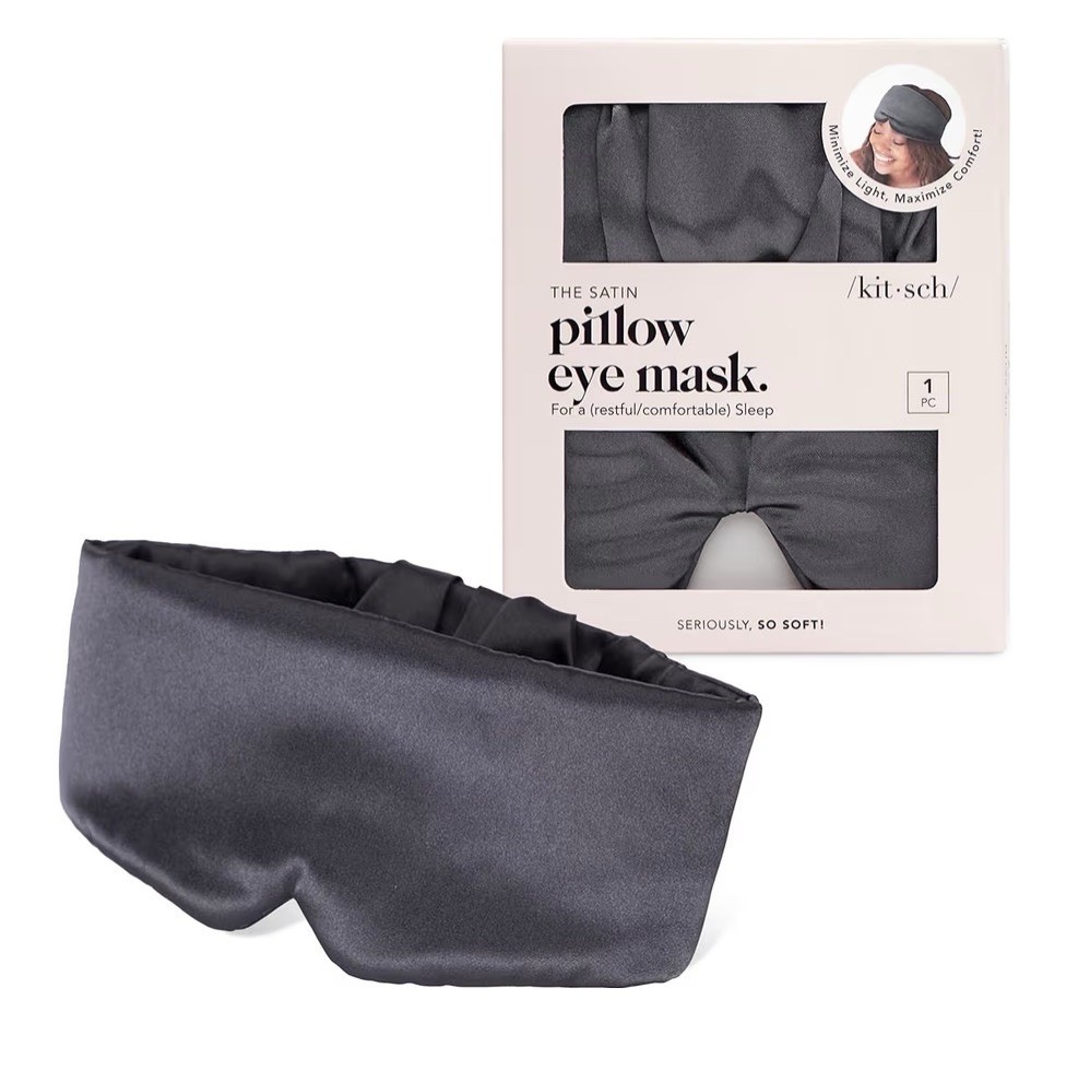 Satin Sleep Mask - Eye Masks for Sleep, Softer Than Silk Satin Sleeping Mask Bli