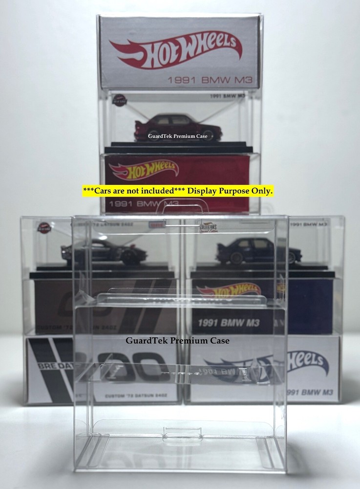 Guardtek RLC Box Protector Case for Hot Wheels Exclusives (5 pcs)