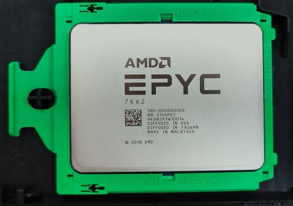 AMD EPYC 7K62 2.60GHz 48Core 96 Threads 192MB 240W CPU Processor (unlocked)