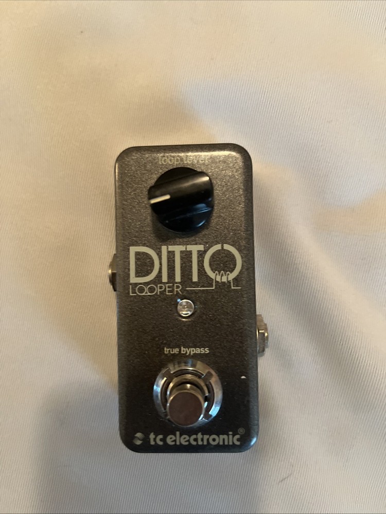 TC Electronic Ditto Looper, a compact (mini-sized) guitar effects pedal